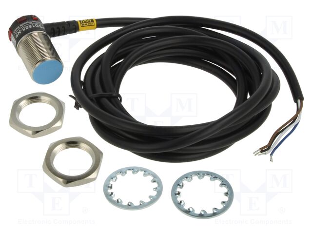 Sensor: inductive; OUT: PNP/NPN NO/NC; 0÷5mm; 12÷30VDC; M18; 2m