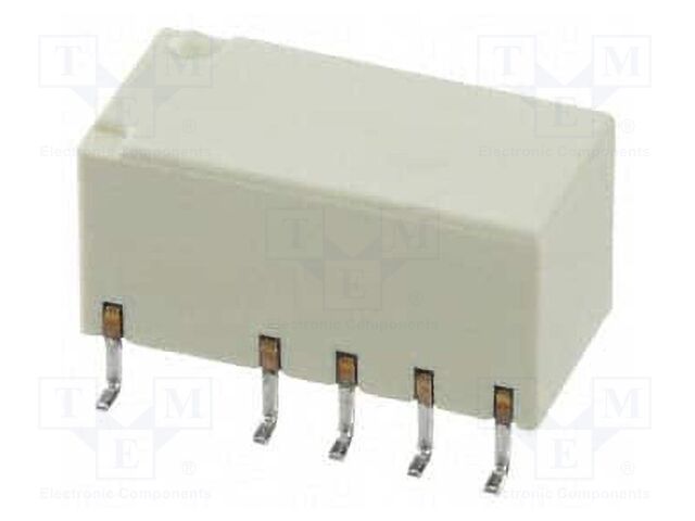 Relay: electromagnetic; DPDT; Ucoil: 12VDC; 0.5A/125VAC; 2A/30VDC