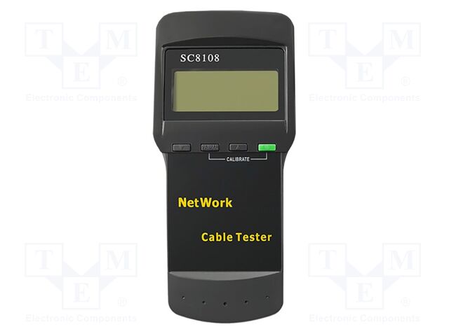 Tester: wiring system; LCD; Measured cable l: max.300m; RJ12,RJ45
