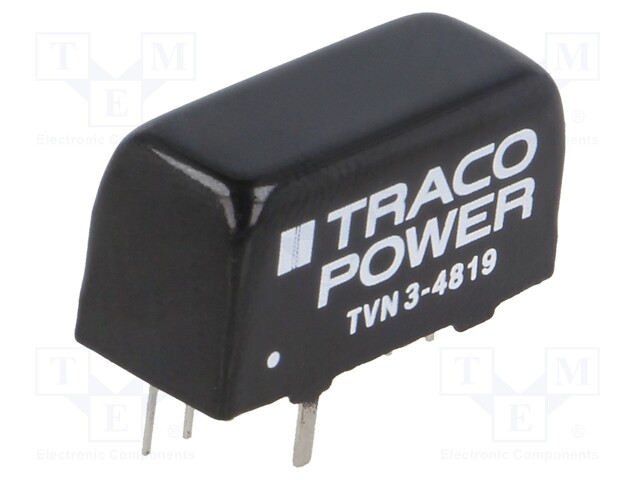 Converter: DC/DC; 3W; Uin: 36÷75V; Uout: 9VDC; Iout: 333mA; SIP8; 5.9g