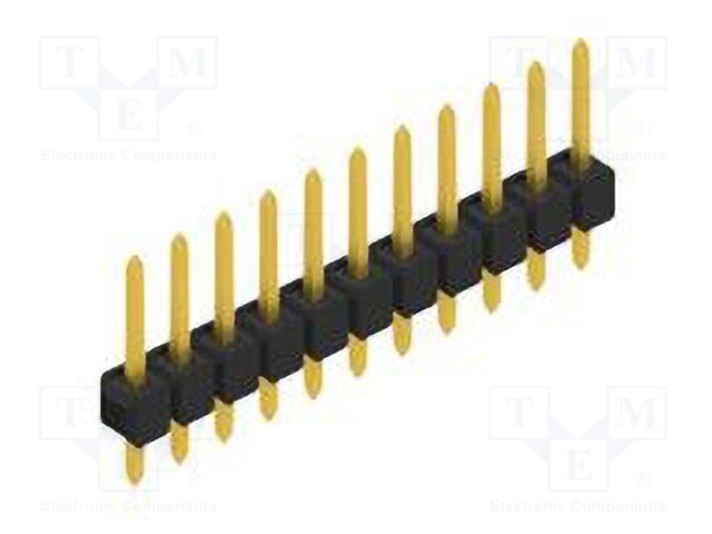 Connector: pin strips; pin header; male; PIN: 11; 2.54mm; THT; 1x11