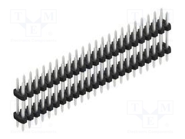Connector: pin strips; pin header; male; PIN: 46; 2mm; THT; 2x23