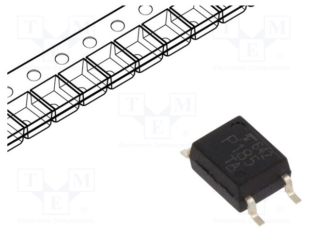 Optocoupler; SMD; Channels: 1; Out: transistor; Uinsul: 3.75kV