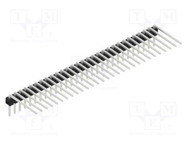 Connector: pin strips; pin header; male; PIN: 29; 2.54mm; THT; 1x29