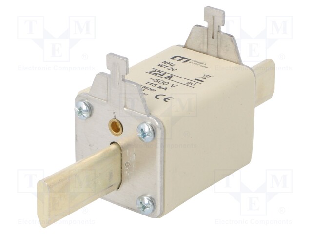 Fuse: fuse; gG; 224A; 500VAC; ceramic,industrial; NH2C; WT-NH