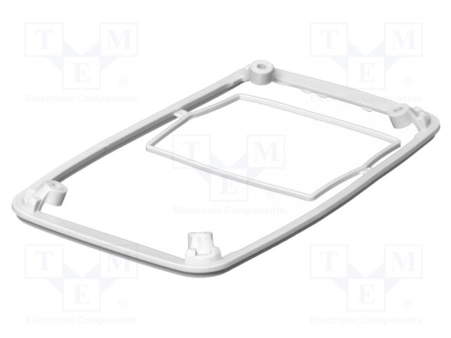 Gasket; elastomer thermoplastic TPE; Series: BoPad; Colour: white