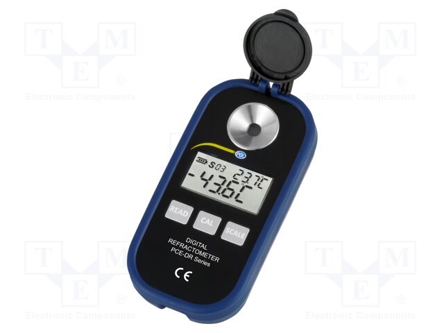 Meter: refractometer; LCD; 1000÷1500SG; Temp: 0÷40°C; Accur: ±0.5°C