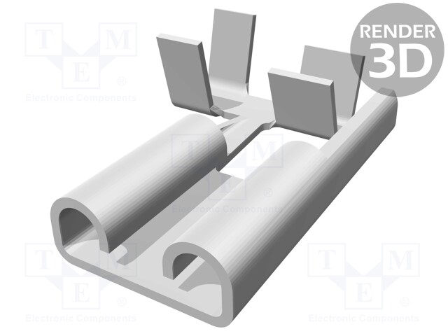 Terminal: flat; 6.35mm; 0.8mm; female; 1÷2.5mm2; crimped