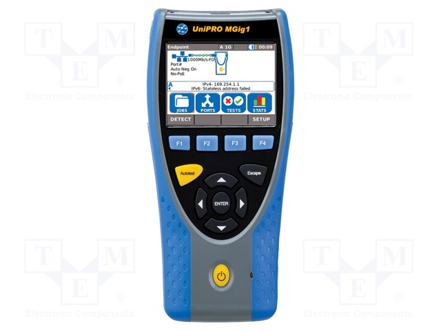 Tester: LAN network analyzer; touch screen,LCD,with a backlit