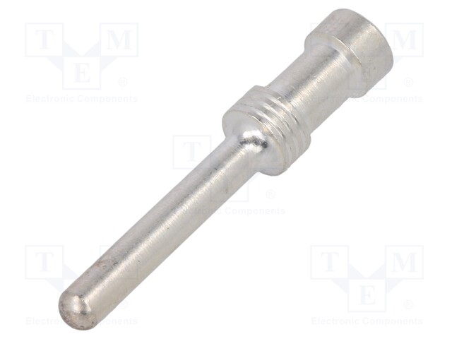 Contact; male; 2.5mm2; HTS HA,HTS HE; silver plated; crimped