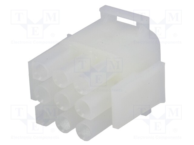 Plug; wire-board; male/female; Universal MATE-N-LOK; 6.35mm; 600V