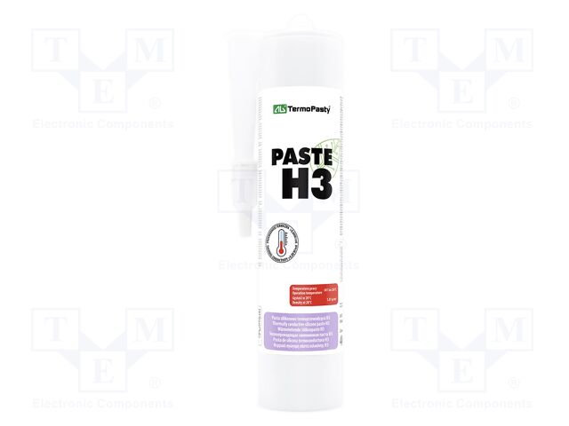 Heat transfer paste; silicon based,do not conduct; 0.88W/mK