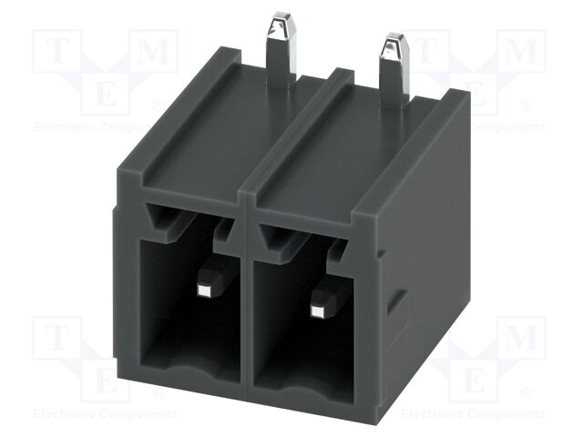 PCB headers, nominal cross section: 1.5 mm2, color: black, n