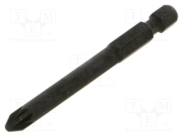 Screwdriver bit; Pozidriv®; PZ2; Overall len: 70mm