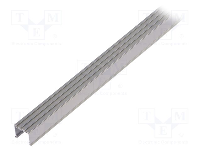 Profiles for LED modules; white; 1m; LOKOM; aluminium; varnished