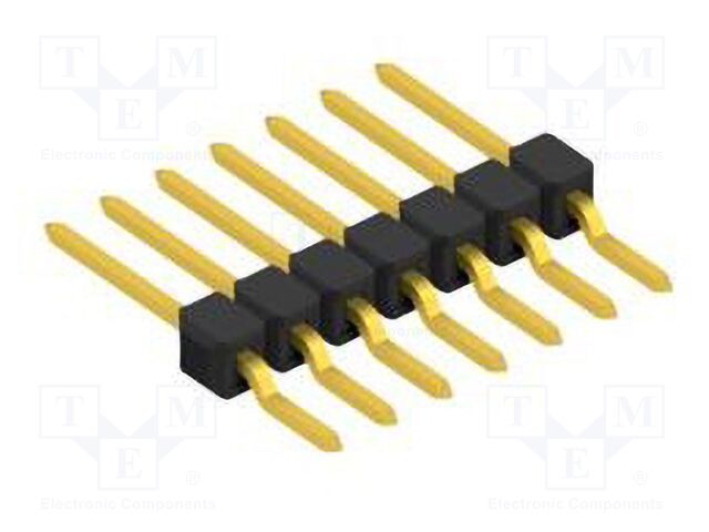 Connector: pin strips; pin header; male; PIN: 7; 2.54mm; SMT; 1x7