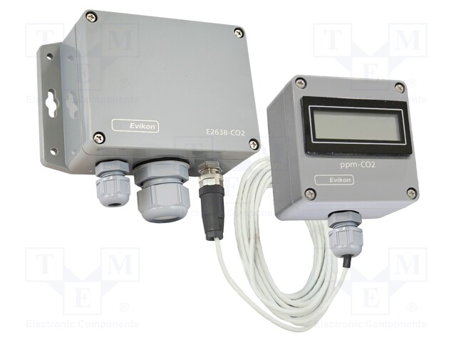 Converter: CO2; Usup: 12÷36VDC; Range: 0÷10000ppm; -40÷60°C; IP65