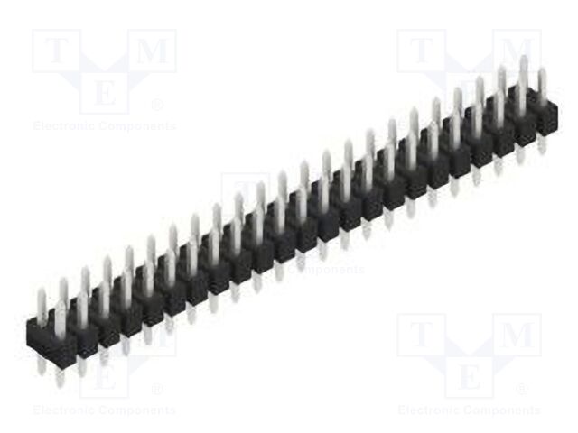 Connector: pin strips; pin header; male; PIN: 46; 2.54mm; THT; 2x23