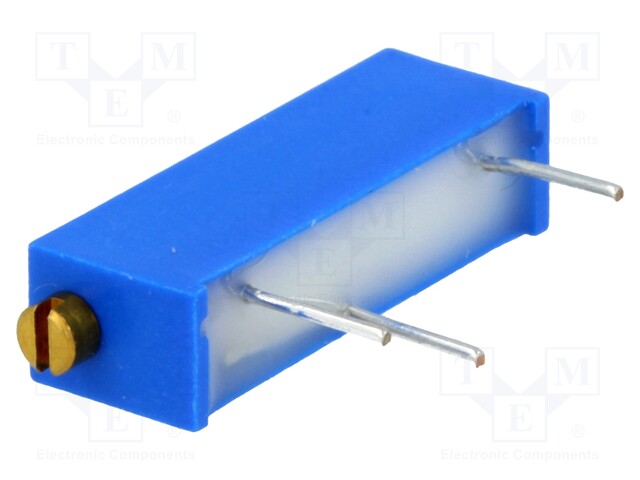 Potentiometer: mounting; multiturn; 50kΩ; 750mW; ±10%; linear