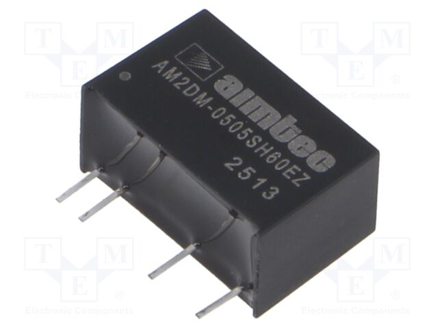 Converter: DC/DC; 2W; SIP7; AM2DM-EZ