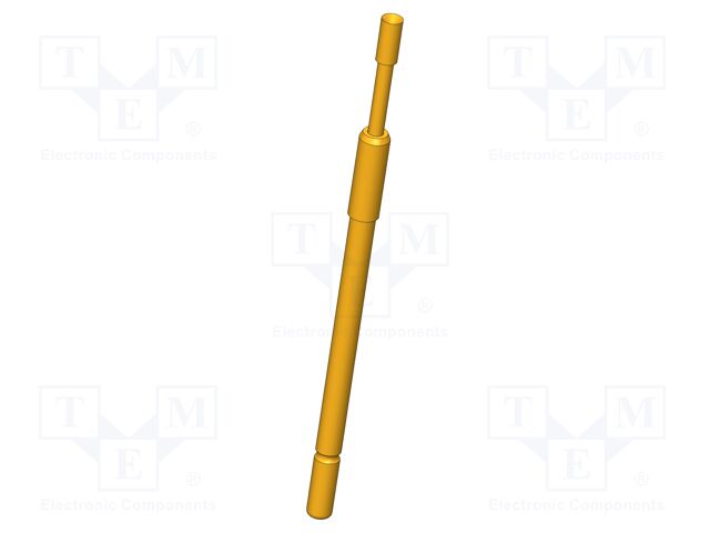 Test needle; Operational spring compression: 4mm; 8A; Ø: 1.4mm