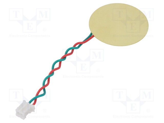 Sound transducer: piezo; without built-in generator; -20÷70°C