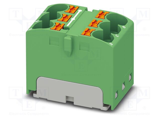 Splice terminal: rail; 32A; 450V; push-in; PA; L: 21.7mm; 0.2÷6mm2
