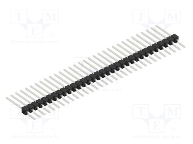 Connector: pin strips; pin header; male; PIN: 32; 2.54mm; SMT; 1x32
