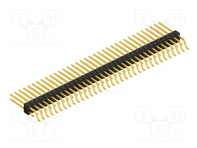 Connector: pin strips; pin header; male; PIN: 70; 2.54mm; SMT; 2x35