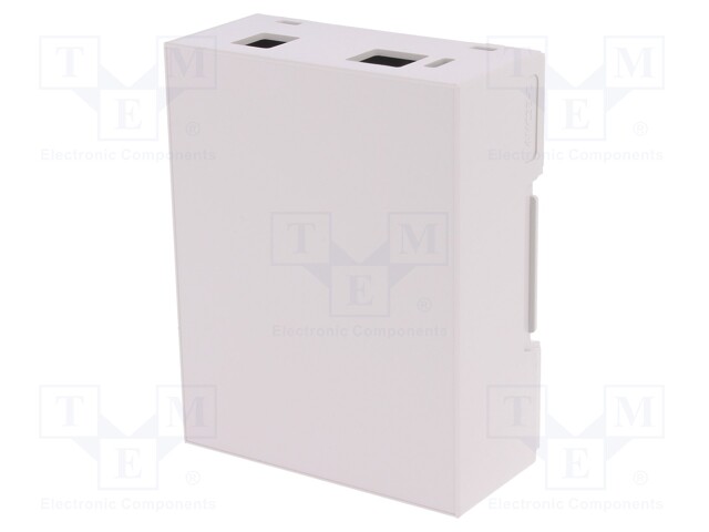 Enclosure: for computer; ARDUINO UNO; ABS; grey; X: 71.1mm; Y: 90mm