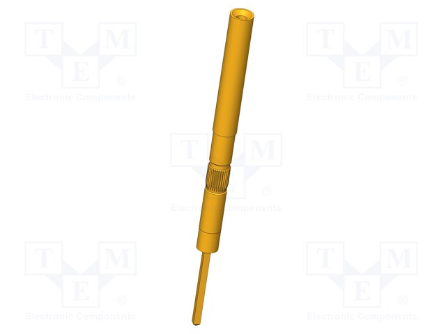 Connector; Contact plating: gold-plated; Contacts: brass; KT-254