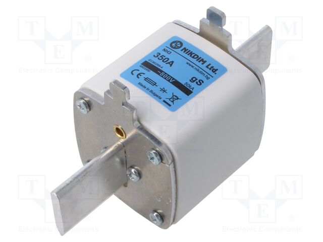 Fuse: fuse; 350A; 800VAC; gS; industrial; NH3