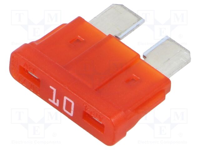Fuse: fuse; 10A; 12VDC; automotive; 19mm; SMART GLOW