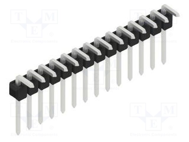 Connector: pin strips; pin header; male; PIN: 14; 2.54mm; THT; 1x14
