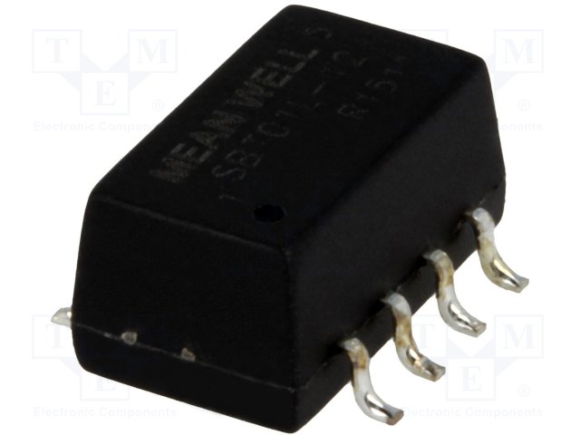 Converter: DC/DC; 1W; Uin:4.5÷5.5V; 12VDC; Iout:83.33mA; SMD; 1.3g