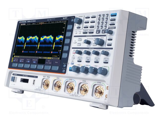 Oscilloscope: digital; DSO; Ch: 4; 1GHz; 5Gsps (in real time)