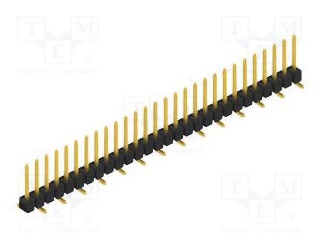 Connector: pin strips; pin header; male; PIN: 28; 2.54mm; SMT; 1x28