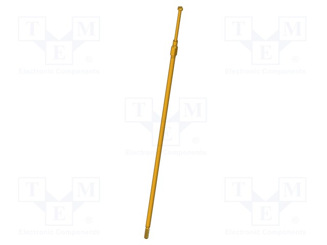 Needle-like test probe; Operational spring compression: 4.3mm