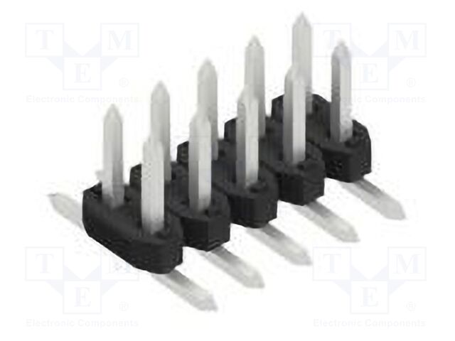 Connector: pin strips; pin header; male; PIN: 10; 2mm; SMT; 2x5; 100V
