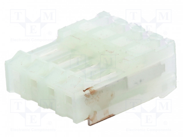 Plug; wire-board; female; PIN:4; 3.96mm; IDC; for cable; MAS-CON