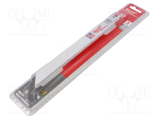 Hacksaw blade; universal; 200mm; 8teeth/inch; 5pcs.