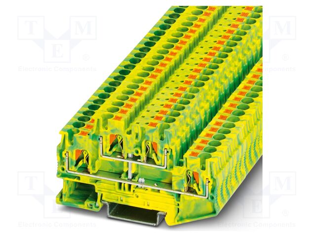 Splice terminal: rail; PT; PA; terminals: 4; W: 6.2mm; H: 83.5mm