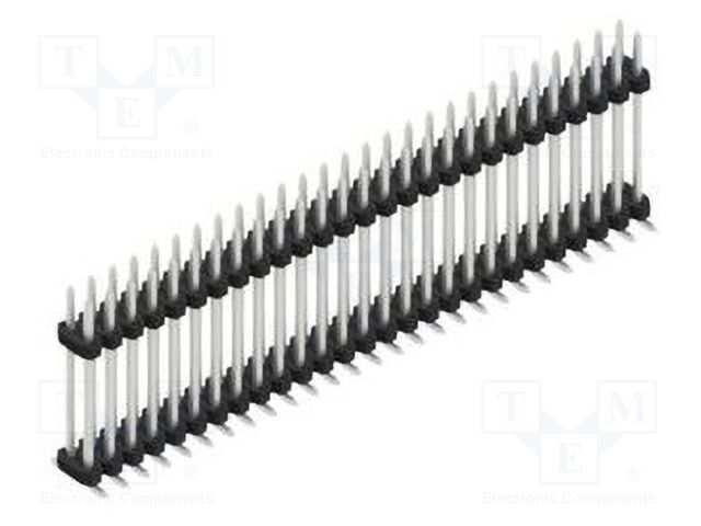 Connector: pin strips; pin header; male; PIN: 54; 2mm; SMT; 2x27