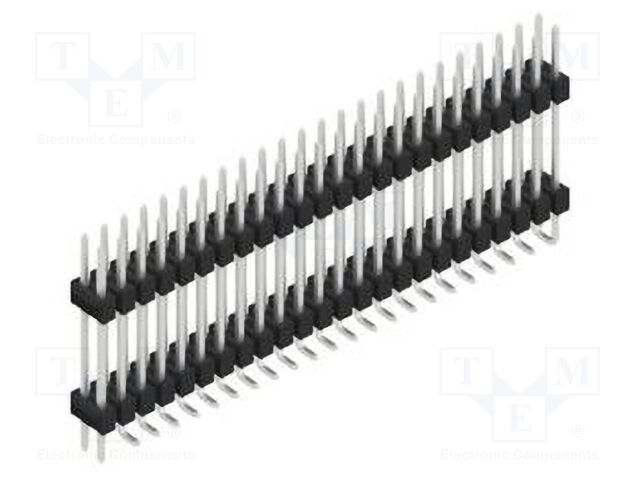 Connector: pin strips; pin header; male; PIN: 48; 2.54mm; SMT; 2x24