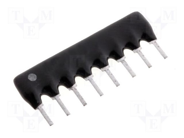Resistor network: Y; 330Ω; No.of resistors: 4; THT; 0.125W; ±2%