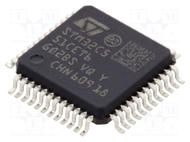 IC: STM32 ARM microcontroller; 144MHz; LQFP48; 2.7÷3.6VDC; Cmp: 1