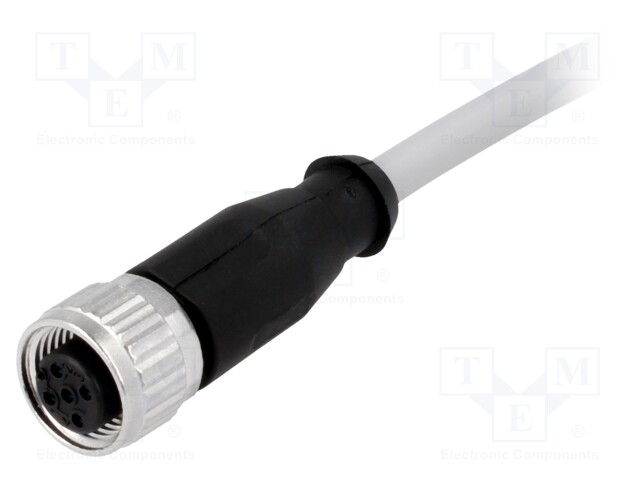 Plug; M12; PIN: 5; female; A code-DeviceNet / CANopen; 5m; straight