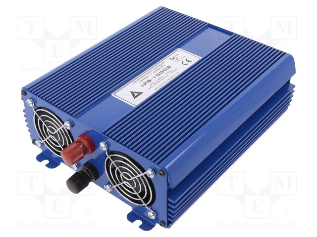 Converter: automotive dc/ac; 550W; Uout: 230VAC; Out: mains 230V