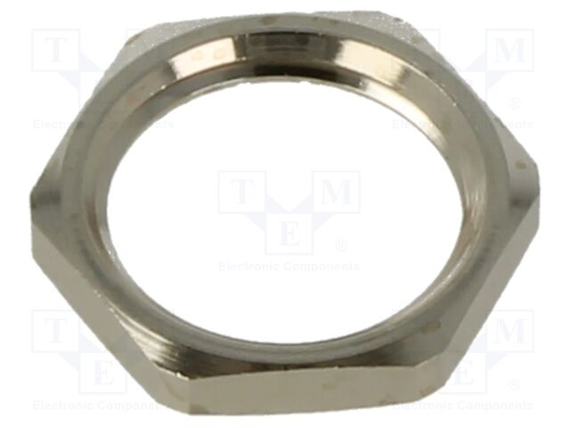 Nut; M16; brass; 19mm; Thread: metric; SKINDICHT® SM-M; -60÷200°C
