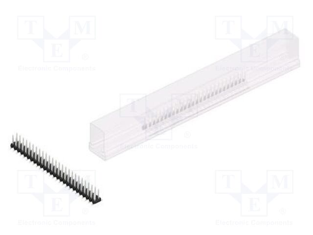 Connector: pin strips; pin header; male; PIN: 52; 2mm; SMT; 2x26